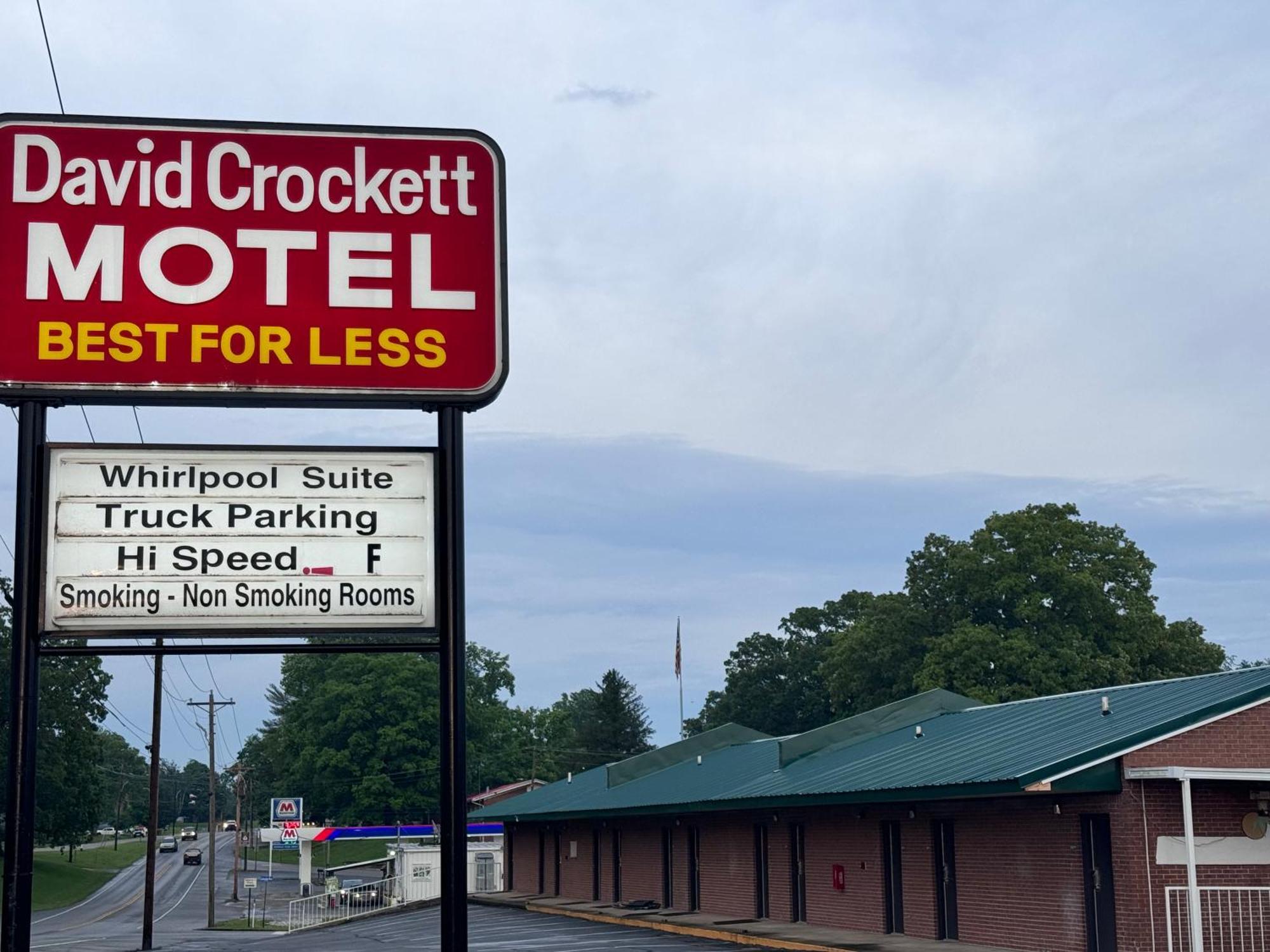 David Crockett Motel Lawrenceburg Dış mekan fotoğraf